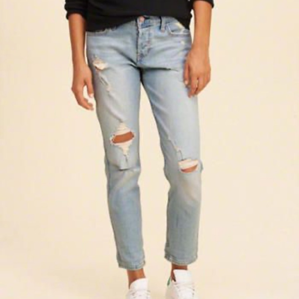 Hollister boyfriend jeans